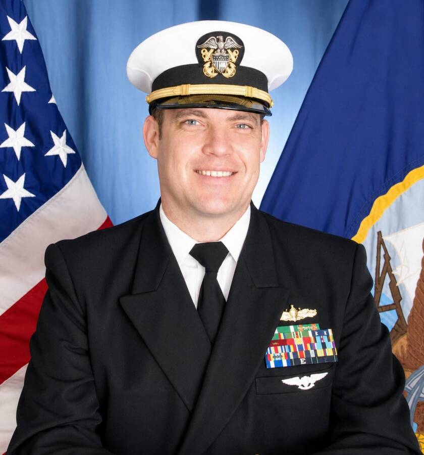 US Navy Lt. Commander Brian J. Jones